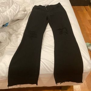 BRAND NEW adika wide leg black jeans